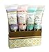 Camille Beckman The Floral Collection Gift Set, Four 1.35 oz Tubes, Gardenia Breeze, White Lilac, Glycerine Rosewater, English Lavender Scents