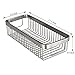 HI HOMEIDEAS Shower Caddy Corner Metal Basket Stainless Steel Shower Basket Bathroom Shower Shelf Toiletries Organizer Rustproof,Wall Mount,Brushed Finish