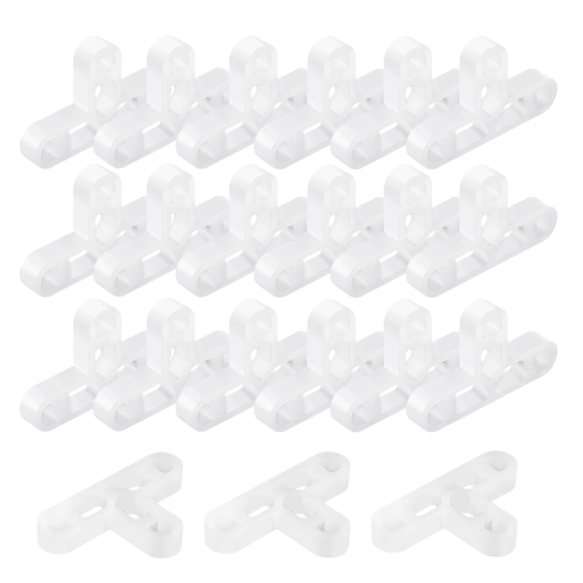100Pcs Tile Spacers, GLADFRESIT 10mm T-Shape Removable Tile Spacer for Floor - Slab Spacers for DIY Paving Tiling Wall, Patio, Red Bricks, Garden
