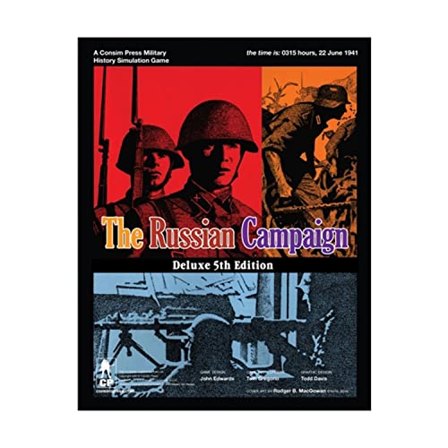 GMT Games The Russian Campaign: Deluxe 5th Edition Board Game GMT 2019