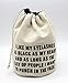 TOMENGBEIAABBCC Dijkoo StylesILove 100% Cotton Canvas Trendy Print I Like My Eyelashes Barrel Shaped Drawstring High Capacity Makeup Travel Bag Cosmetic Multi-use Storage Organizer (Natural)