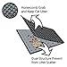 Blackhole Cat Litter Mat - Beige Super Size Rectangular 30