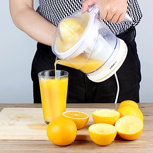 SimpleTaste Electric Citrus Juicer Lemon Orange Grapefruit Juice