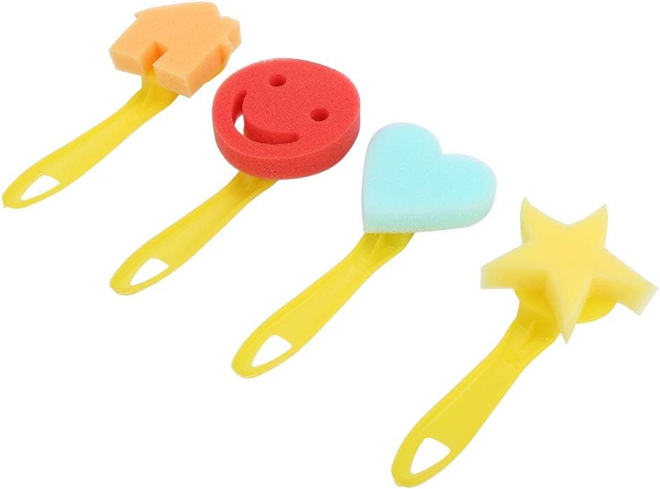 47 Pieces Outils De Dessin Eponge Bricolage Pinceaux De Peinture Eponge Weiyiroty Pinceaux De Peinture Eponge Pour Enfants Sans Odeur Pour Developper Des Outils De Peinture Loisirs Creatifs Peinture Et Accessoires Iplanmovilidad Com
