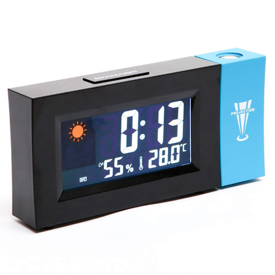 Weather Projection Clock 180 Flip Projection Display Rotating