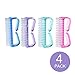 Handle Nail Brushes Hand Nail Cleaning Brush Fingernail Scrub Brushes for Toes Cleaner Nails Arts, 4 Pack