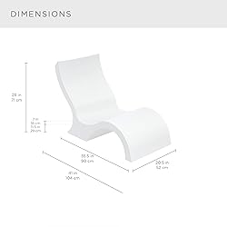 Ledge Lounger - Signature Lowback Chair - for