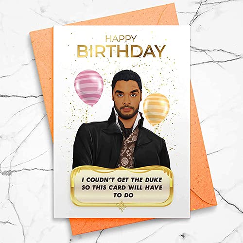 Bridgerton Birthday Card The Duke Bridgerton Birthday Card The Duke