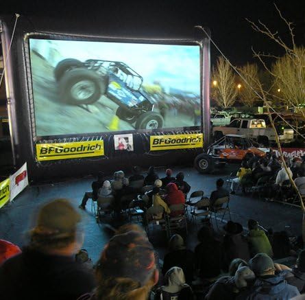 OpenAirCinema CBE30 Cinebox Elite Line 30 x 17 ft. Outdoor Movie Theater