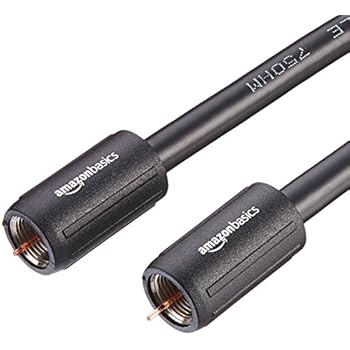 AmazonBasics CL2-Rated Coaxial TV Antenna Cable - 15 feet
