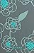 Gaiam Yoga Mat Premium Print Extra Thick Non Slip Exercise & Fitness Mat for All Types of Yoga, Pilates & Floor Workouts, Icy Blossom, 6mm