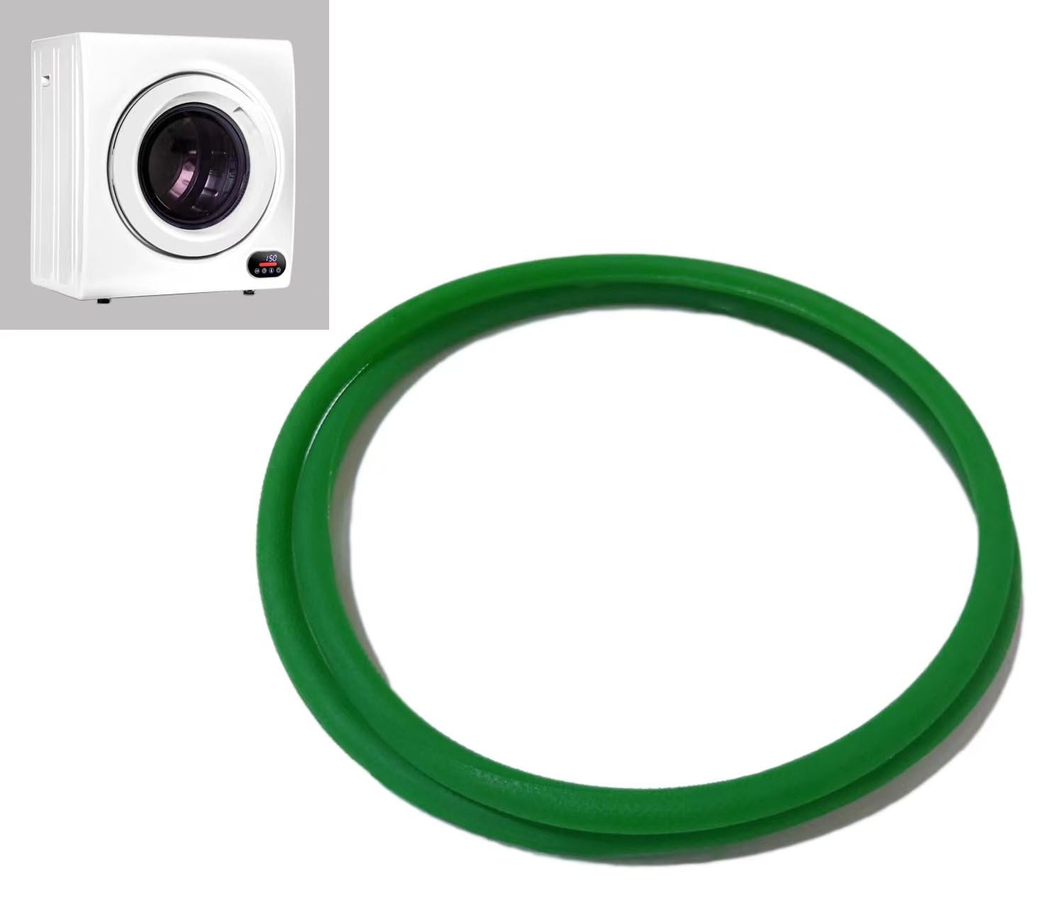 Photo 1 of CD-13 Seamless Portable Compact Dryer Blower Fan Belt Compatible with Euhomy CD-13 (3.4 Cu.ft/3.5 Cu.ft Dryer), Mini Dryer Blower Fan Belt