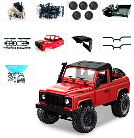 1/12 Rock Crawler D91 2.4G 4WD RC Car Remote Control Truck Toys Unassembled Kit Defender
