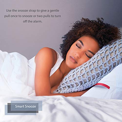 Bellman & Symfon Vibio Bluetooth Wireless Bed Shaker Wake Up Alarms, Vibrating Alarm Clock for