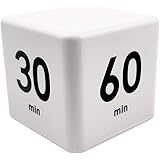 Feilifan Cube Timer, Kitchen Timer Child Timer Exercise Timer Gravity Sensor flip Timer for Time Management and Countdown Set