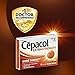 Cepacol Extra Strength Sore Throat Relief Lozenges, Honey Lemon Cough Drops, Maximum Numbing- Fast Acting Sore Throat, Mouth & Canker Sore Pain Relief with Benzocaine & Menthol, 16 Count (Pack of 3)