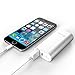 iPhone Battery, i-Blason Aero 5200 mAh Ultra Compact External Battery Portable USB Charger Power Bank - Intelli-Charge Wide Compatibility, Fast Charging, High Capacity - For Apple iPhone 6 Plus 5s 5c 5 Samsung Galaxy S5 S4 Active Mini, Note 3 4 Pro Edge, LG G3 G2, Nexus 6 5 4, HTC One M8, MOTO X X+1, PS Vita and More (Silver)