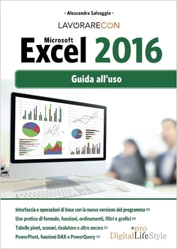 Lavorare Con Microsoft Excel 2016 Italian Edition Salvaggio