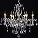 30pcs Chandelier Crystals Beads Clear Glass Teardrop Pendants Crystal Chandeliers Parts Beads for Chandeliers