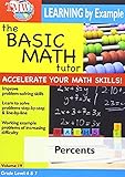 BASIC MATH TUTOR PERCENTS / (MOD)                  image