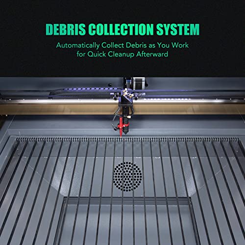 OMTech 100W CO2 Laser Engraver, 100W Laser Cutter and Engraver Machine