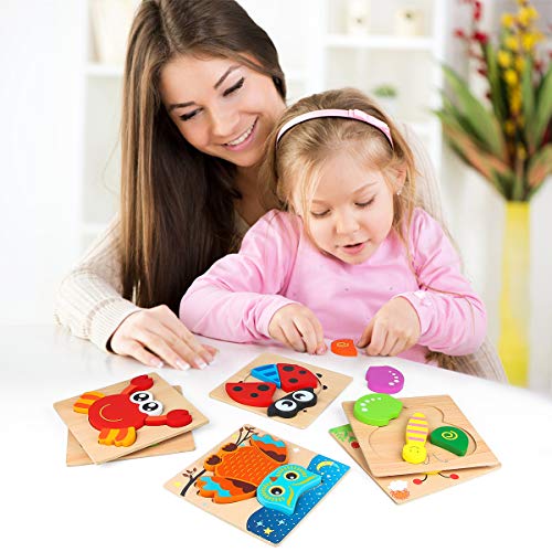 5 Dreampark+Wooden+Puzzles+Toddlers+Educational