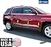 Made in USA! Compatible with 2010-2017 GMC Terrain Accent Body Side Molding Trim 1 1/2'' Wide 6PC