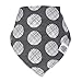 Parker Baby Co. Bandana Drool (Pack of 4) Baby Bibs for Boys, Girls, Unisex - Denver Set