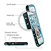 iPhone SE Waterproof Case, Easylife IP68 Certified Ultra-thin with Built-in Screen Protector Extreme Durable Waterproof Shockproof Full Sealed Perfectly Fit iPhone 5/5S/SE (Blue)