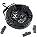 VEEPAE Camping Lantern, USB Powered or Battery Operated Fan, Tent Fan Light (2rd Generation), The Best Camping Gear for Truck Tent, Fishing, Emergencies, Hurricanes, Outages