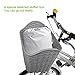 Yougai Bike Cover Outdoor Bicycle Cover Waterproof Dust Wind Proof with Lock Hole, Road Bike, Mountain Bike