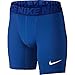 Nike Big Boys' (8-20) Dri-Fit Baselayer Compression Shorts-Blue-XL