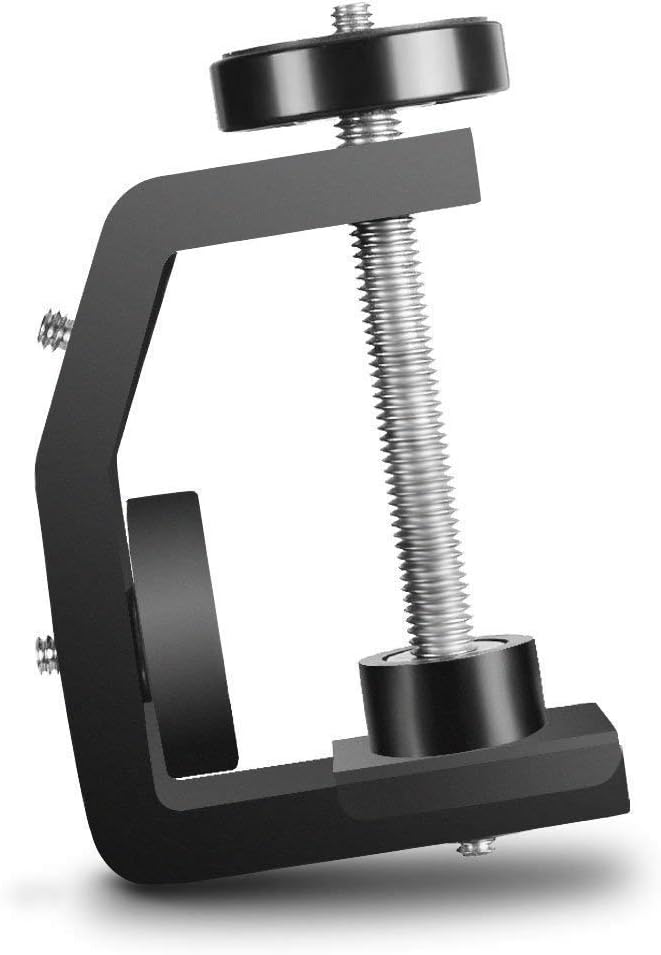 UTEBIT Photography CClamp Aluminum with 1/4'' Screw Camera Mount Soft