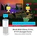 Aigital Smart Light Bulb WiFi Bulb Color Changing Bulb Work with Alexa/Google Home/IFTTT,No Hub Required,Easy to Connect