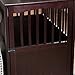 Dog Crate Kennel Cage Bed Night Stand End Table Wood Furniture Cave House Room Large size / Dark Brown.thumb 2