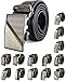 Enimay Men's Black Genuine Leather Ratchet Belt Formal Dress Work Belt
