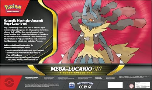 Pokémon (Sammelkartenspiel), PKM Mega-Lucario Figuren-Kollektion 4