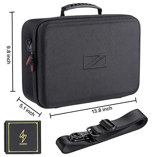 Zadii Hard Carrying Case Compatible with Switch OLED Model and Nintendo Switch, Travel Case fit Poke Ball Plus and Pro Controller