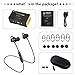 Bluetooth Headphones, Ayyie V4.1 Bluetooth Headset, HiFi Stereo Magnetic Earbuds Snug Fit for Sports (Waterproof Wireless Bluetooth Headphones for 10 Hours Playtime, CVC 6.0 Noise Cancelling)