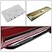3 Inches Side Step Nerf Bar Running Board Compatible with Ford F-150 Super Crew Cab 01-03, Mild Steel, Black Powdercoated