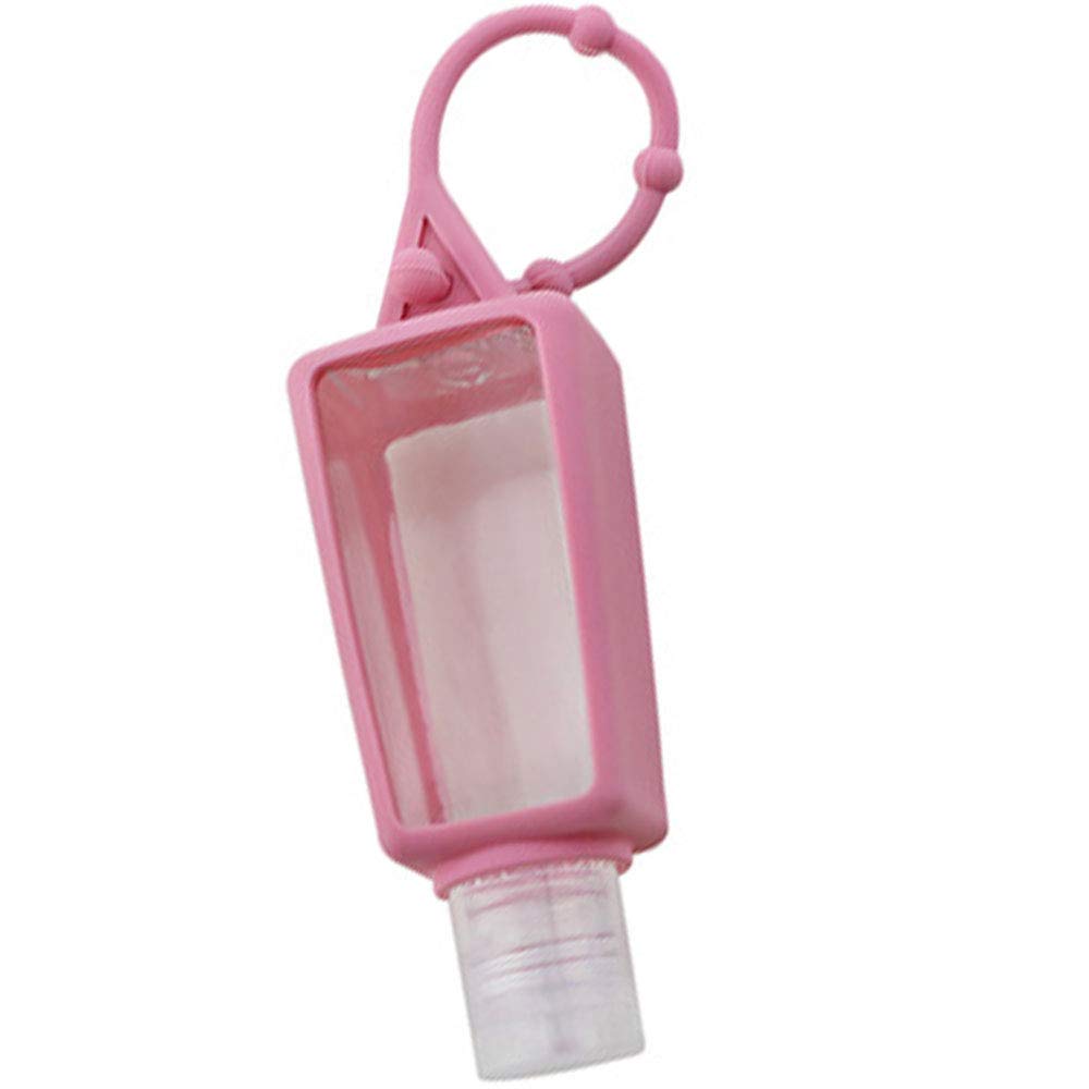 10Pcs/Pack 30ml Empty Silicone Bottles Portable Travel Containers Hanging Case Refillable Travel Accessories (30mlx10) : Beauty