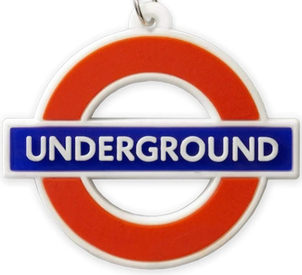 GWC London Underground Roundel Underground Rubber Keyring, As Pic, S - Image 3