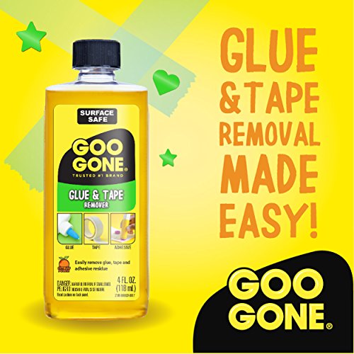 Goo Goo Glue and Tape Adhesive Remover 4 Ounce Removes Adhesives