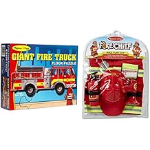 Amazon.com: Giant Fire Truck Floor Puzzle (24 Pieces)