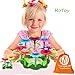 HoToy Kids Toys Flower Building Toy Set, Garden Building Blocks Playset for Girls Boys, 46 PCS with 11 Colors Educational Toys Creative for Decoration and Play Ages 3 & Up