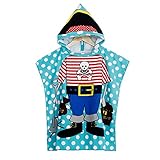 Baby Cute Bath Towel Hooded Blanket - Microfiber Cotton Baby Bathrobe Shower for Any Child's Age,for Children or Toddler and Kids