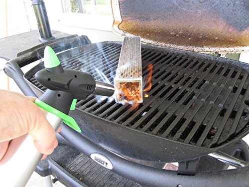 Stainless-Wood-Pellet-Smoker-Tube-and-Top-Quality-Butane-Torch-Lighter-BundleGift-Set-for-Barbecue Stainless-Wood-Pellet-Smoker-Tube-and-Top-Quality-Butane-Torch-Lighter-BundleGift-Set-for-Barbecue