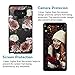 Molota Case for Samsung Galaxy Note 9,Dual Layer Anti-Scratch Series Hard PC+TPU Hybrid Protective Case for Samsung Galaxy Note 9 Marble Flower