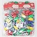 JOYIN 6 Packs Christmas LED Light Up Bulb Necklaces 9 Bulbs LED Necklace Holiday Xmas Costume Accessories for Christmas Party Favor Party Supply