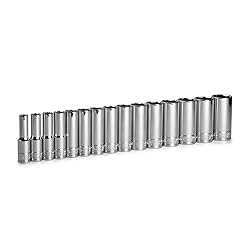Capri Tools 3/8 in. Drive Deep Chrome Socket